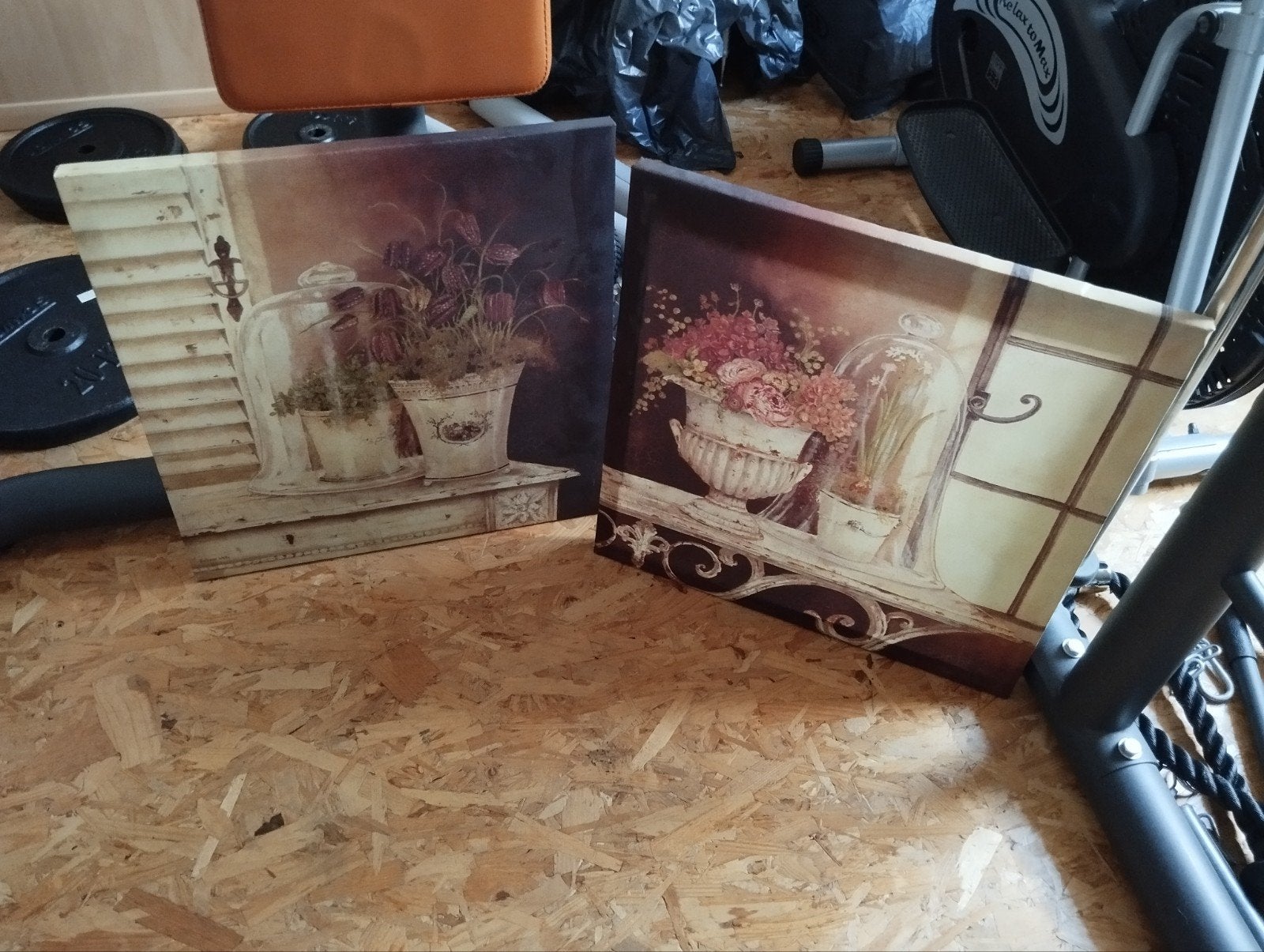 2 canvas kaders goede staat, Ophalen