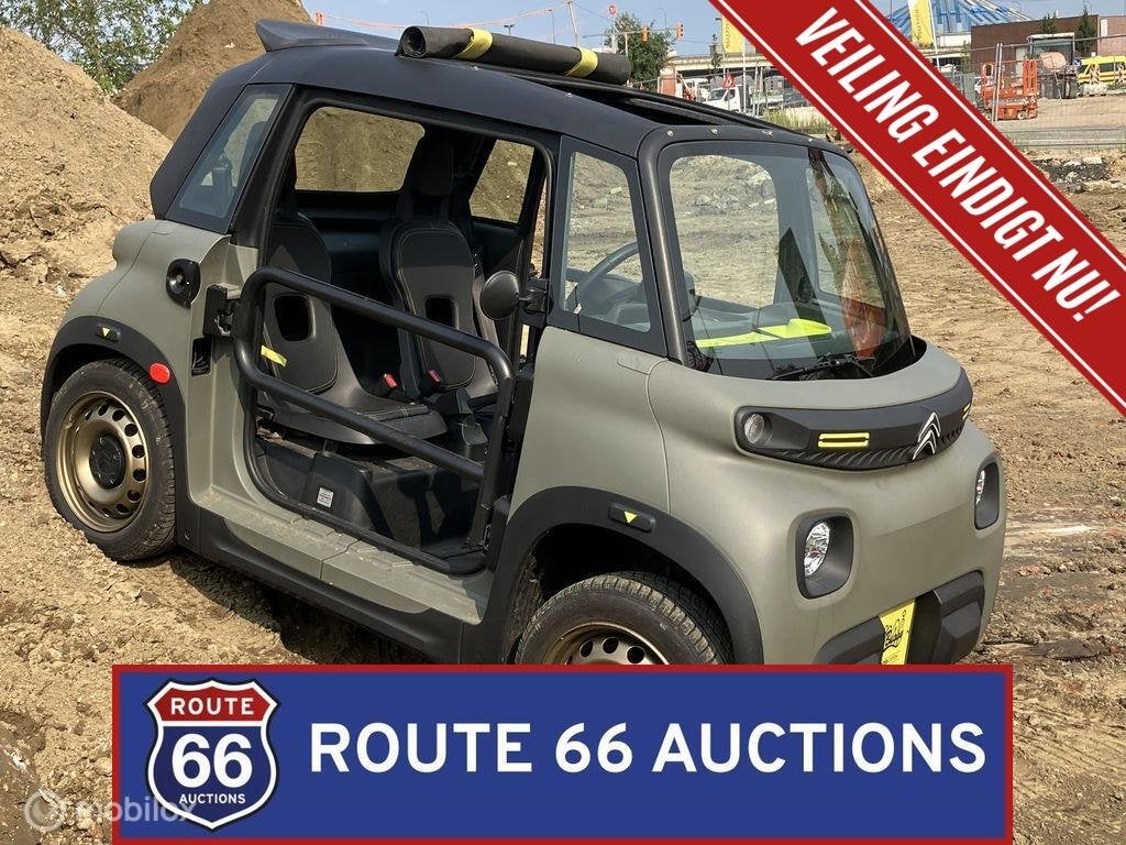 Citroën My Ami Buggy | 2022 | Route 66 Auctions, Auto's, Citroën, Gebruikt, Overige modellen, Zwart, Bedrijf
