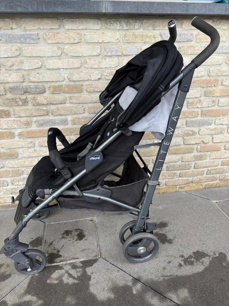 Chicco liteway buggy incl. regenhoes, Enlèvement, Comme neuf, Autres marques, Ombrelle