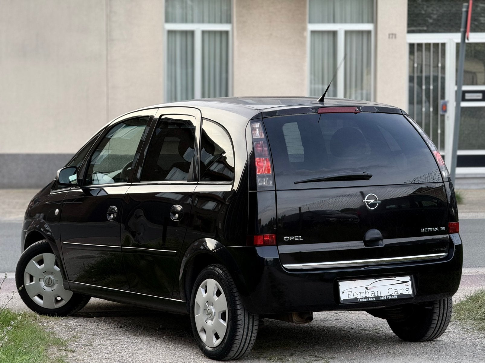 Opel Meriva 1.6i • Automaat • 060.291 KM • 2008, Auto's, Opel, Testrit aan huis, Stof, Zwart, 4 cilinders