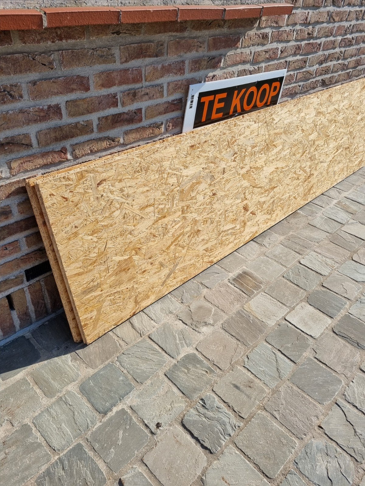 2 nieuwe OSB platen, Bricolage & Construction, Plaques & Panneaux, Enlèvement, Neuf, Bois, Moins de 20 mm