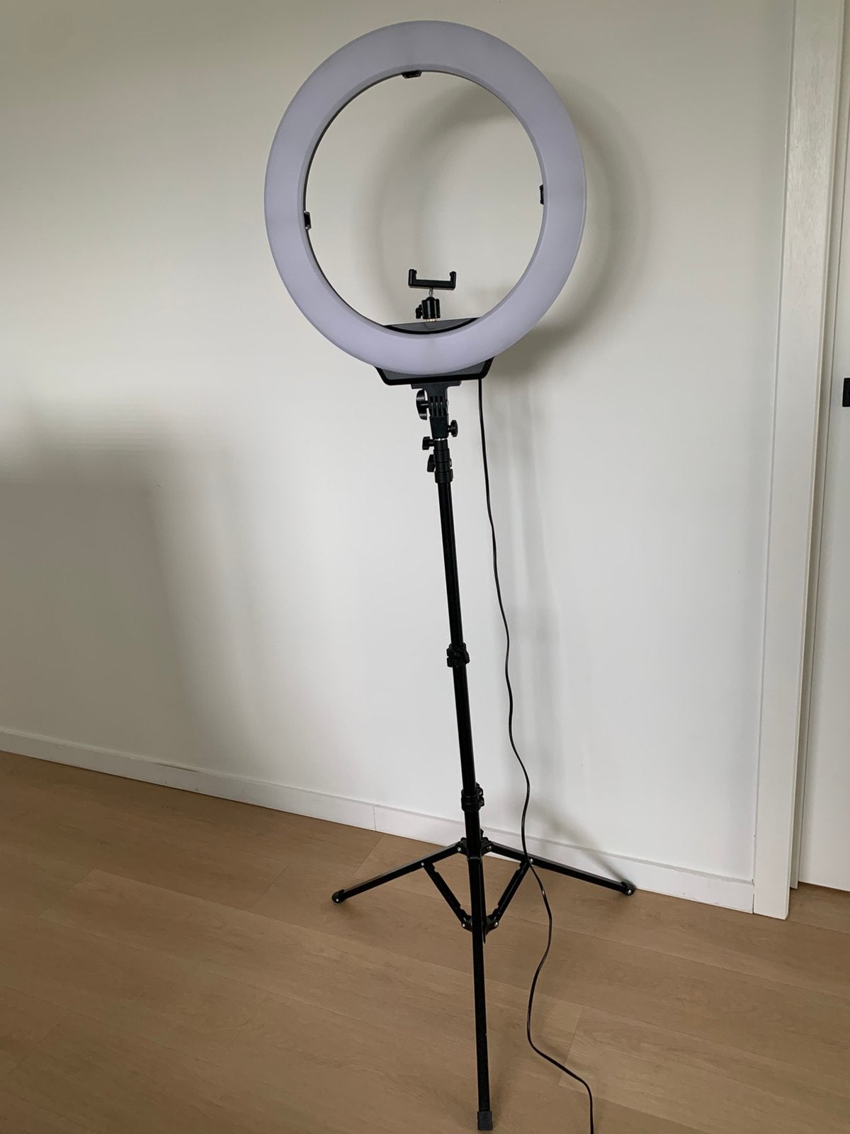 Rollei Ringlamp RL-119 bi-color met statief en opbergtassen, TV, Hi-fi & Vidéo, Photo | Studio photo & Accessoires, Enlèvement