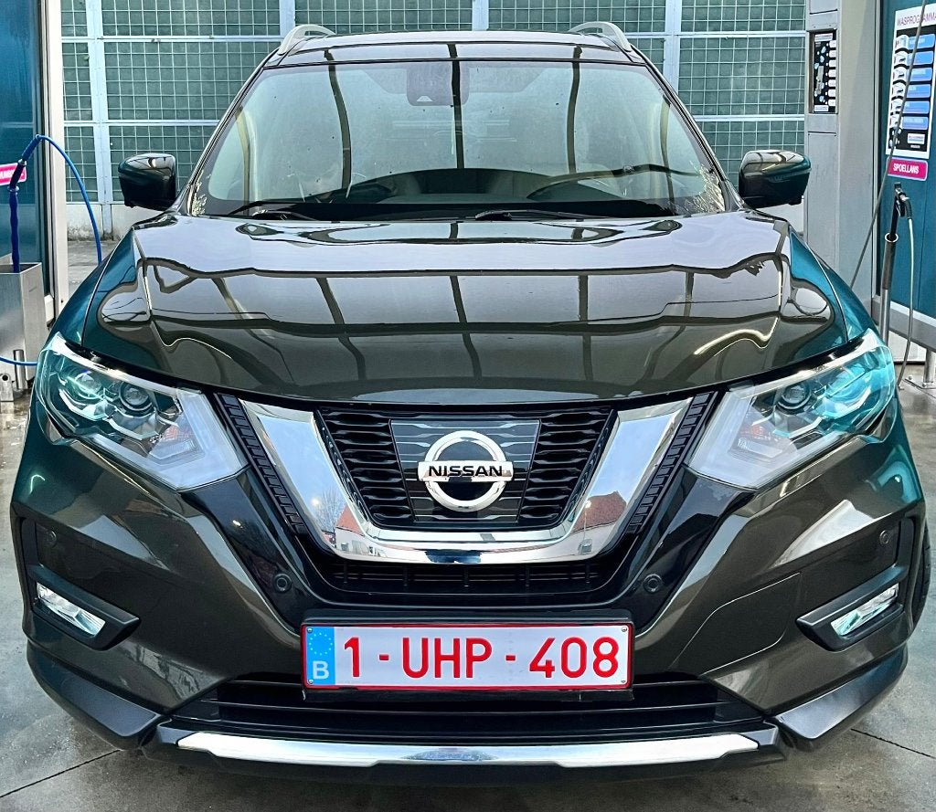 X-trail 163 pk benzine weinig km., Auto's, Voorwielaandrijving, Dealer onderhouden, Beige, Leder