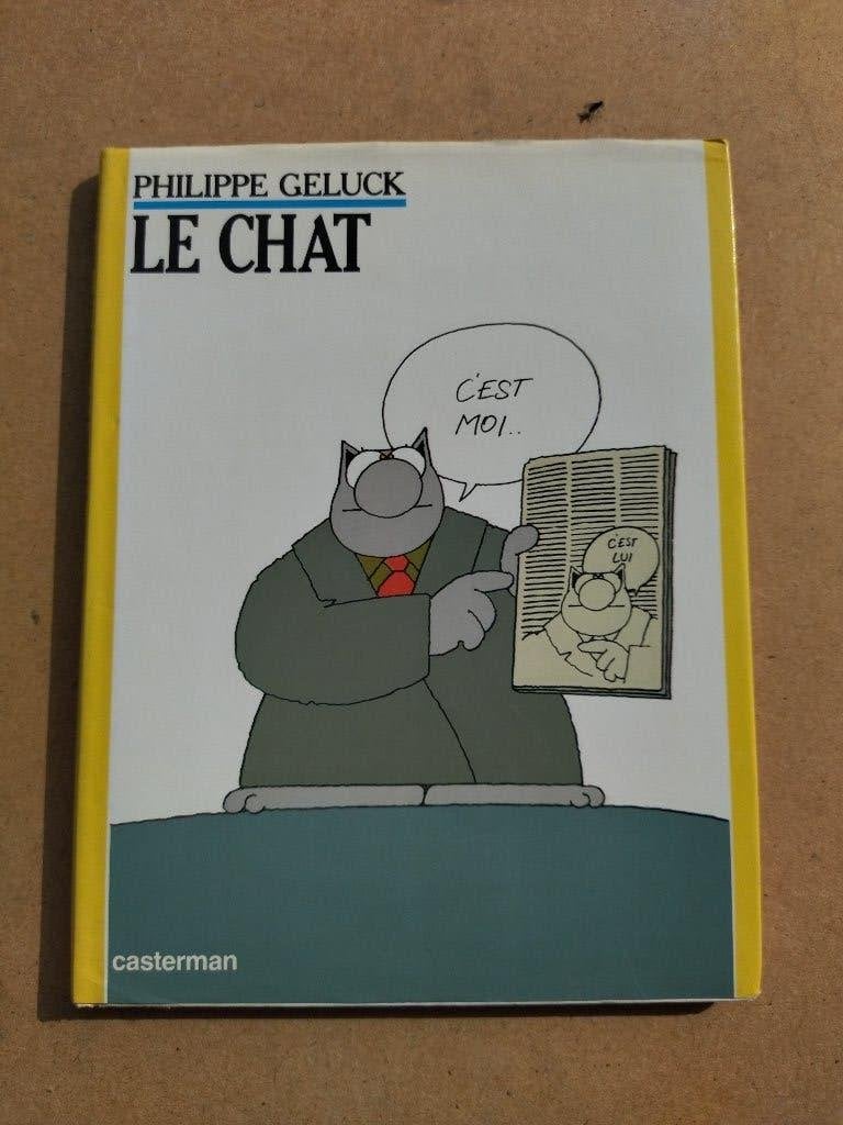 Le Chat - n1 / EO 1986, Livres, Philippe Geluck, Enlèvement ou Envoi, Une BD, Utilisé