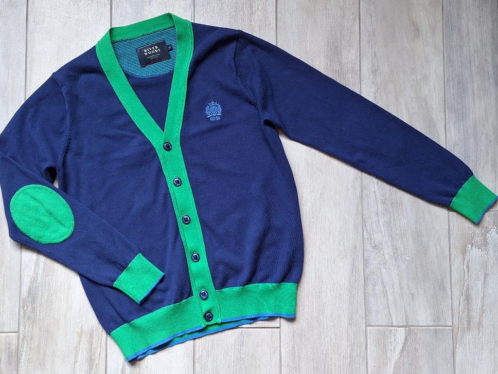 ★ M152 - Deftig Gillet River Woods, Enfants & Bébés, Vêtements enfant | Taille 152, Garçon, River Woods, Enlèvement ou Envoi, Pull ou Veste