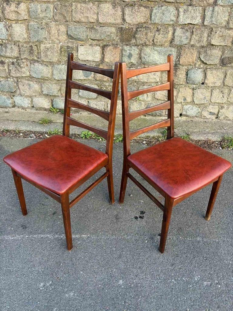 Chaises vintage année 60, Maison & Meubles, Enlèvement