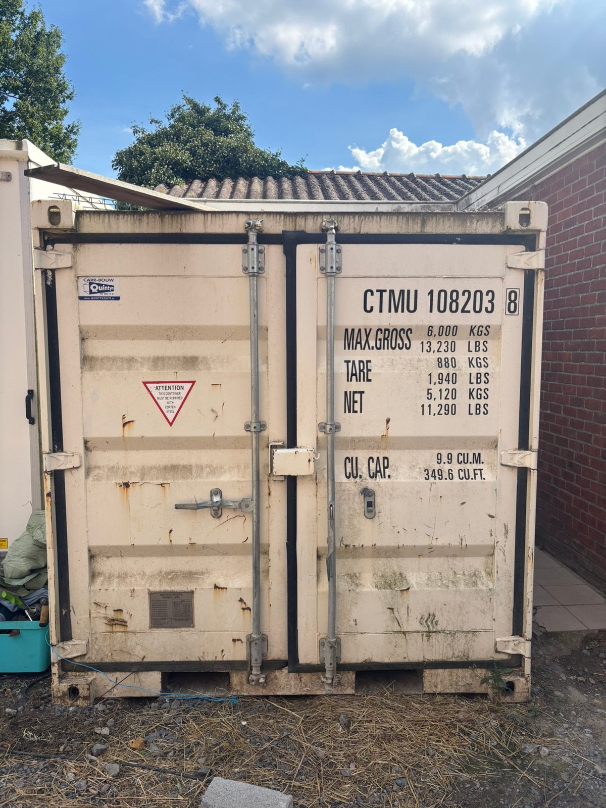 8ft container, Ophalen