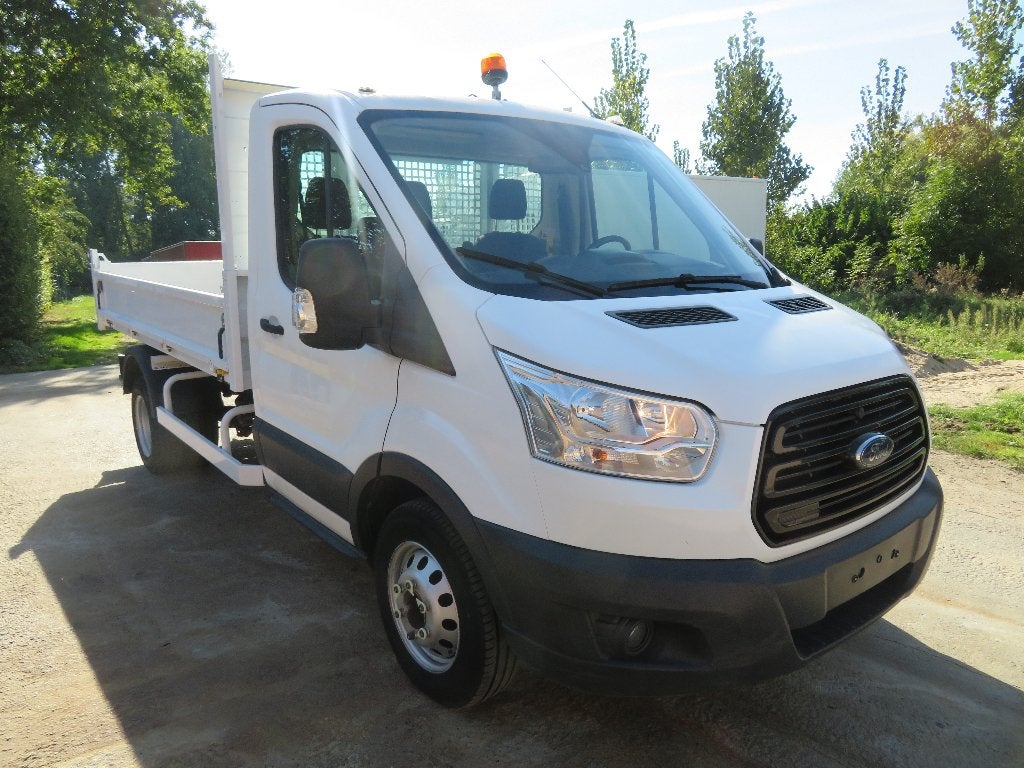 Ford Transit 2.0TDCi Kipper - 59.138km - 2019 - €6, 1995 cc, 4 cilinders, Wit, Bedrijf