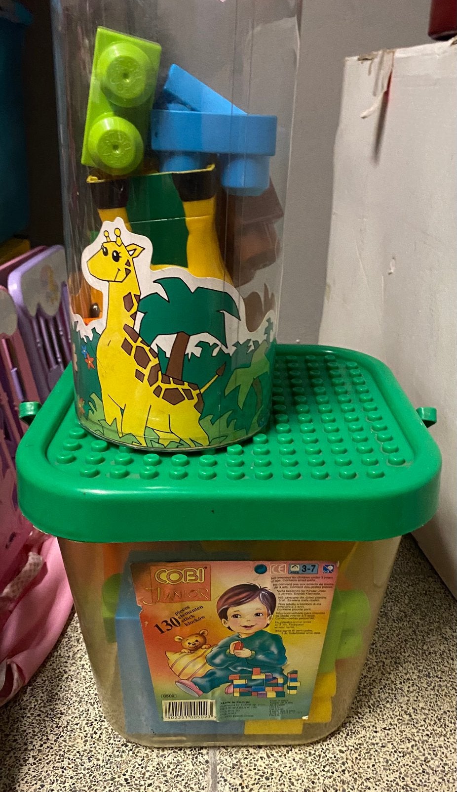 Grote blokken, Kinderen en Baby's, Ophalen, Gebruikt