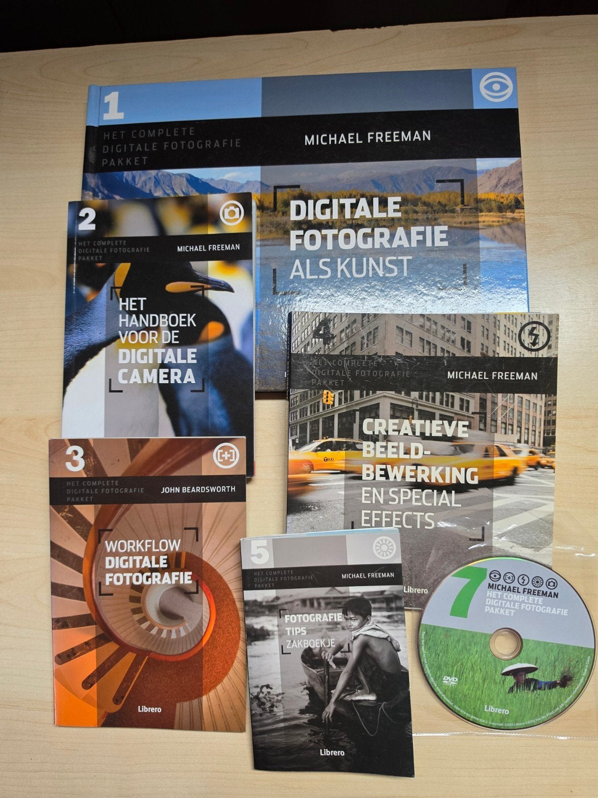 Pakket over digitale fotografie-Michael Freeman, Enlèvement