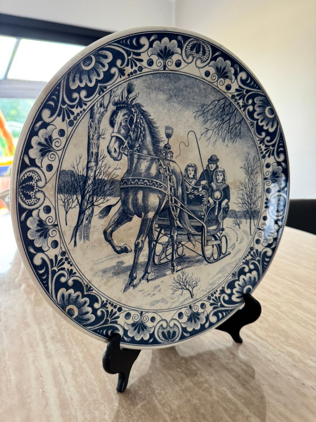Delfts Blauw, Ophalen