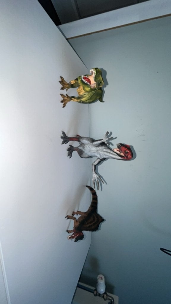 Schleich T-Rex, Therizinosaurus en Spinosaurus, Enfants & Bébés, Enlèvement ou Envoi, Comme neuf