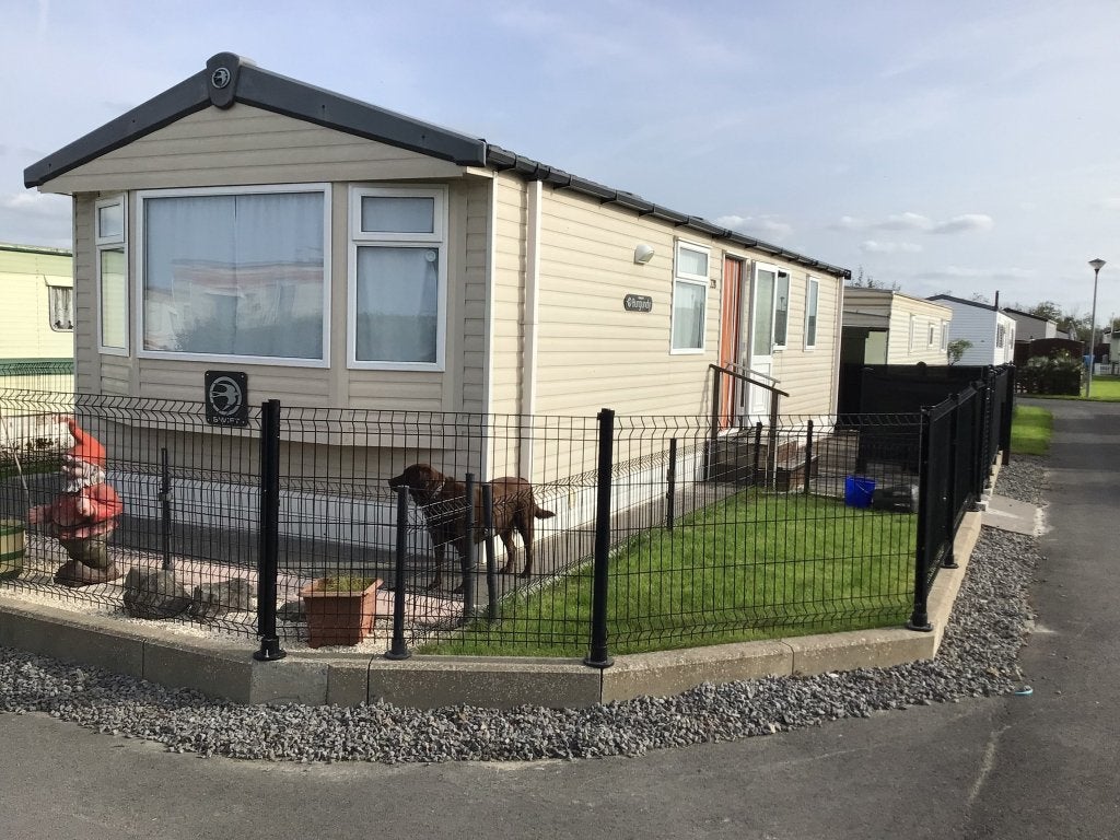 Stacaravan te koop camping New Vennepark Wenduine, Caravanes & Camping, Jusqu'à 5