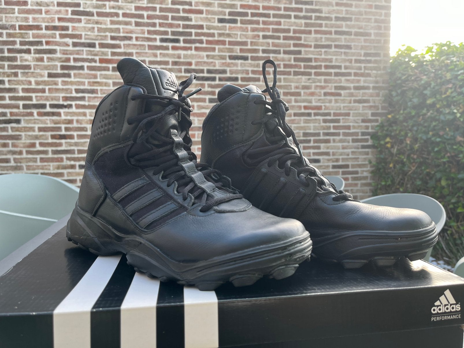 Adidas Performance Traxion, Kleding | Heren, Schoenen, Ophalen, Zwart, Boots, Zo goed als nieuw