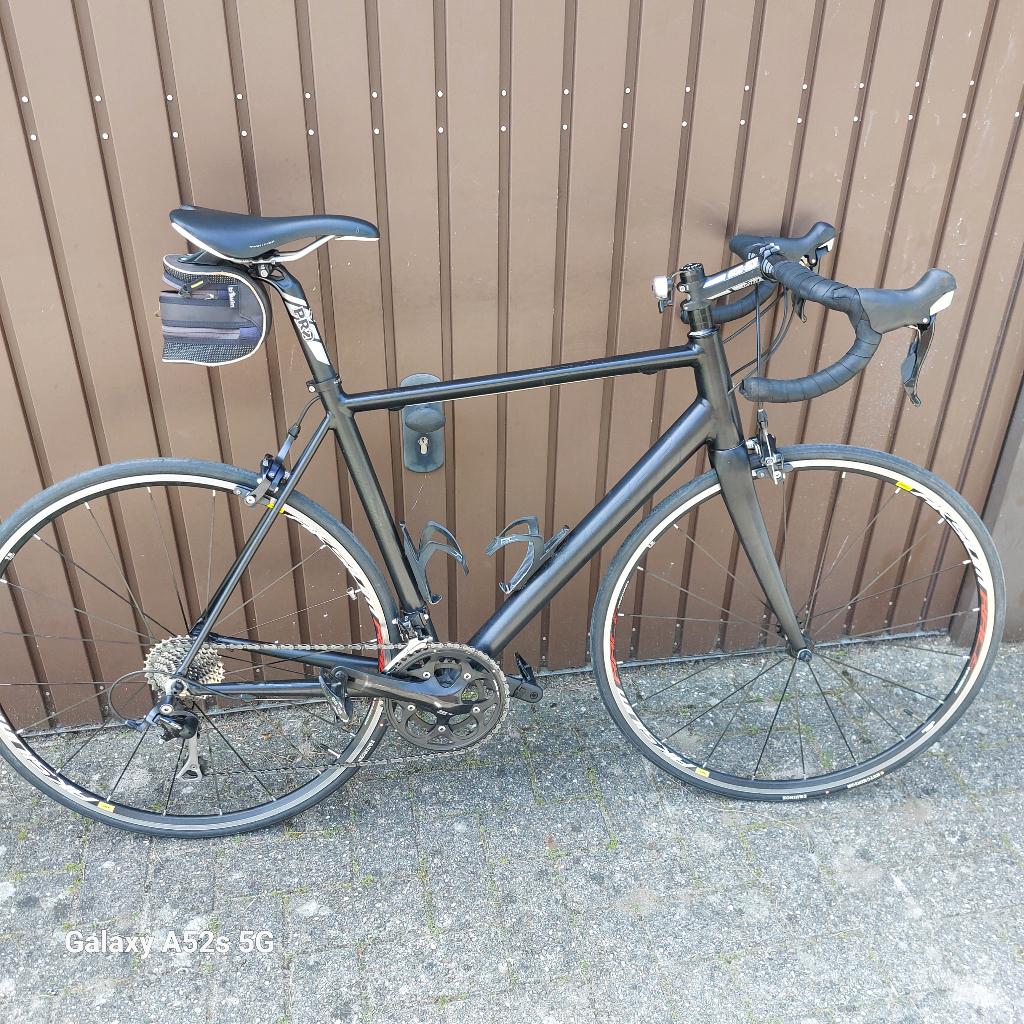 Racefiets, Fietsen en Brommers, Gebruikt, 10 tot 15 versnellingen, Velgrem, 57 tot 61 cm