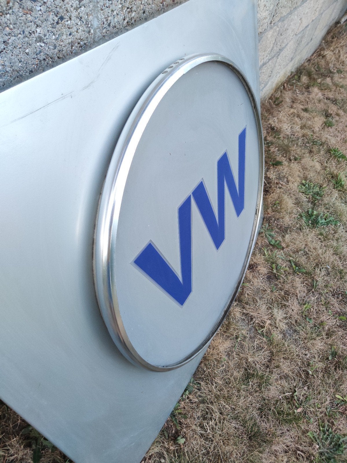 Volkswagen reclame bord lichtbak, Verzamelen, Ophalen, Lichtbak of (neon) lamp