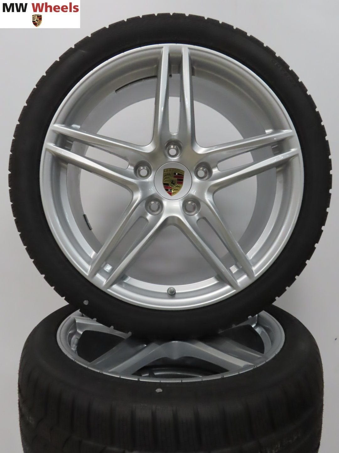 Porsche 19 inch velgen 911 991 MKII 4 en 4S winterbanden, Auto-onderdelen, Banden en Velgen, 19 inch, -, -, Banden en Velgen