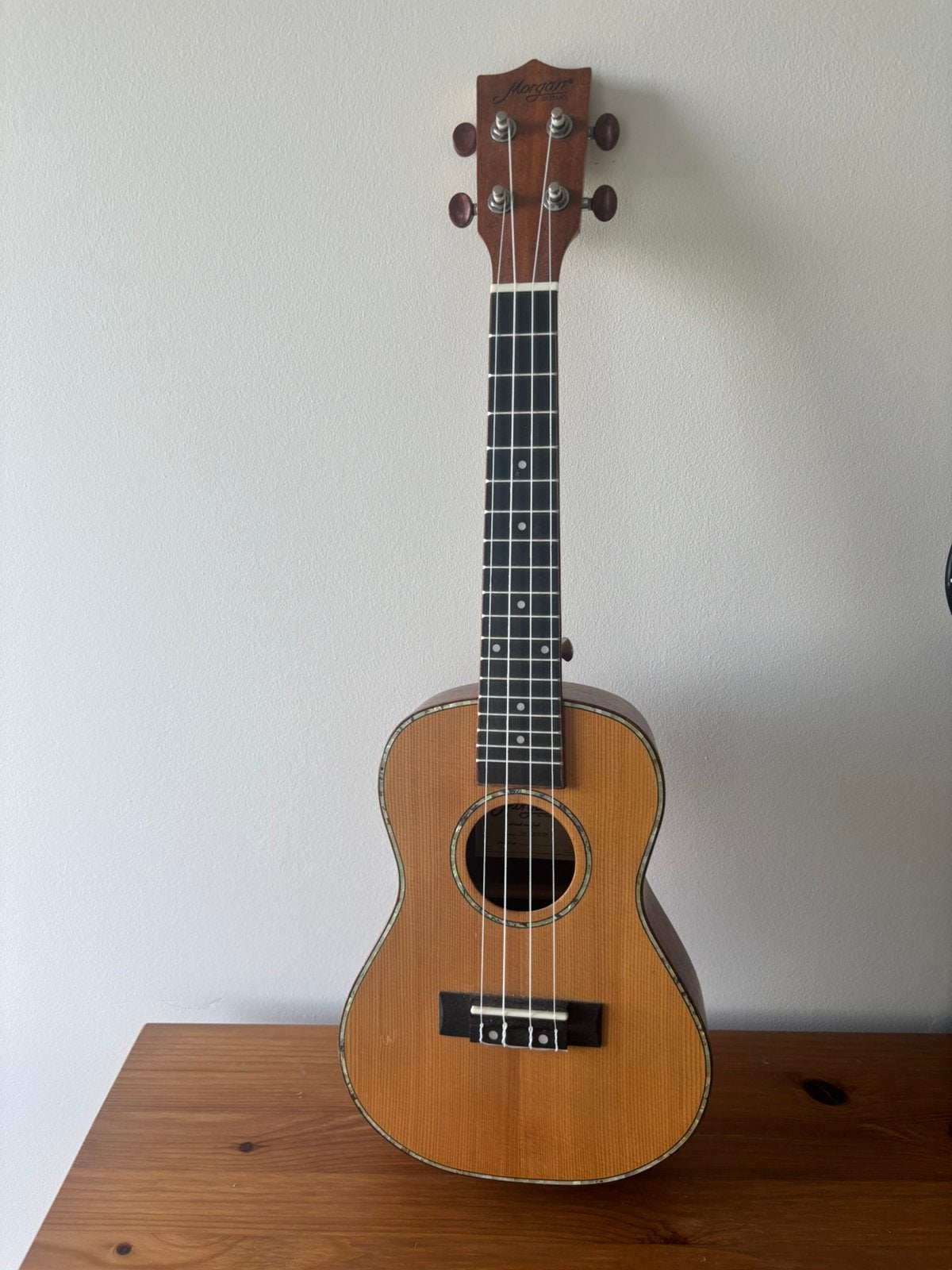 Morgan ukulele UK C 250 SN, Ophalen of Verzenden, Zo goed als nieuw