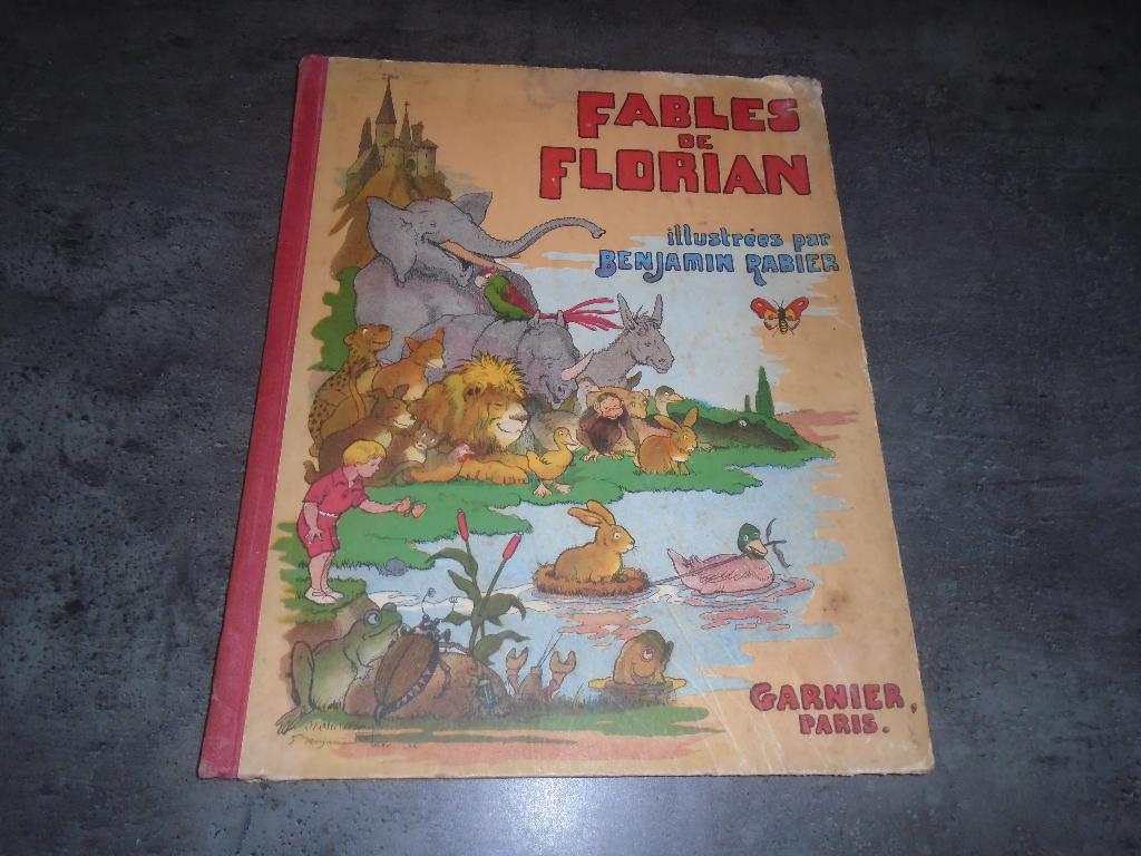 BDs - BENJAMIN RABIER - Fables de Florian (Garnier 1936), Une BD, Enlèvement ou Envoi, Utilisé, Benjamin rabier