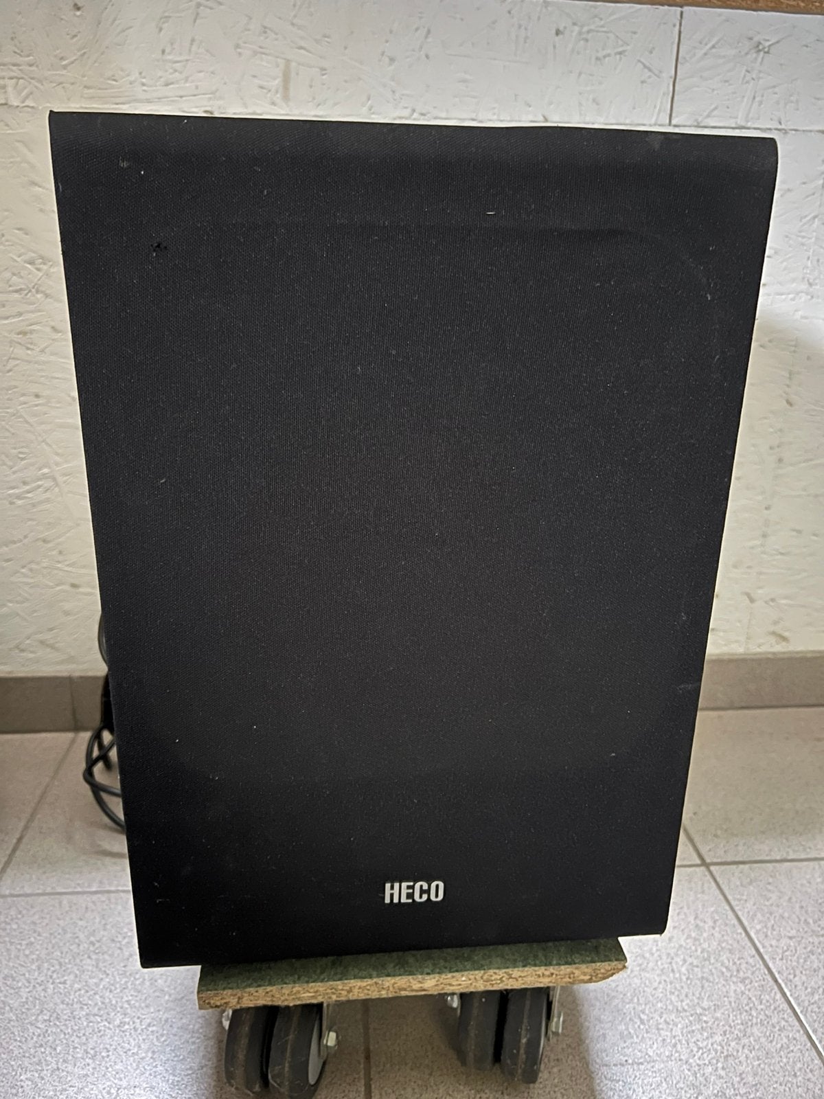 Woofer Heco, TV, Hi-fi & Vidéo, Autres marques, Subwoofer, 60 à 120 watts, Comme neuf
