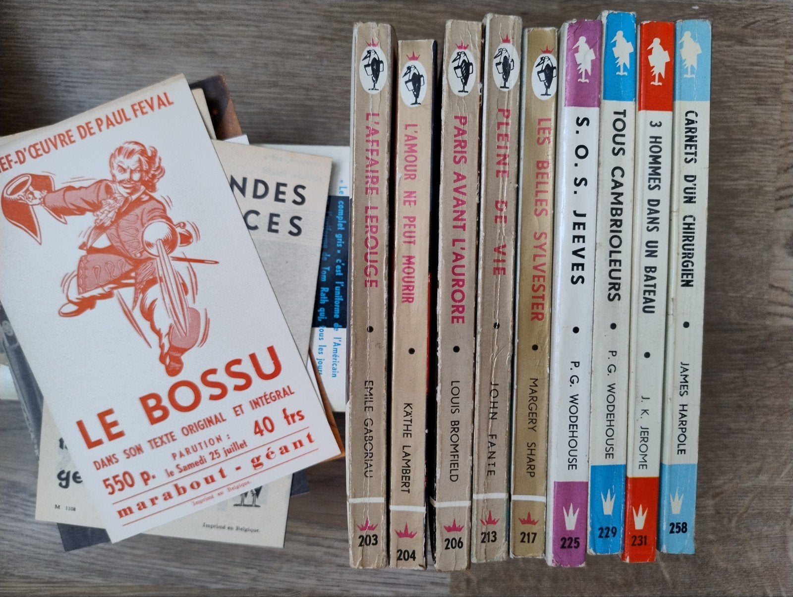 Marabout collection vintage d'origine, Livres