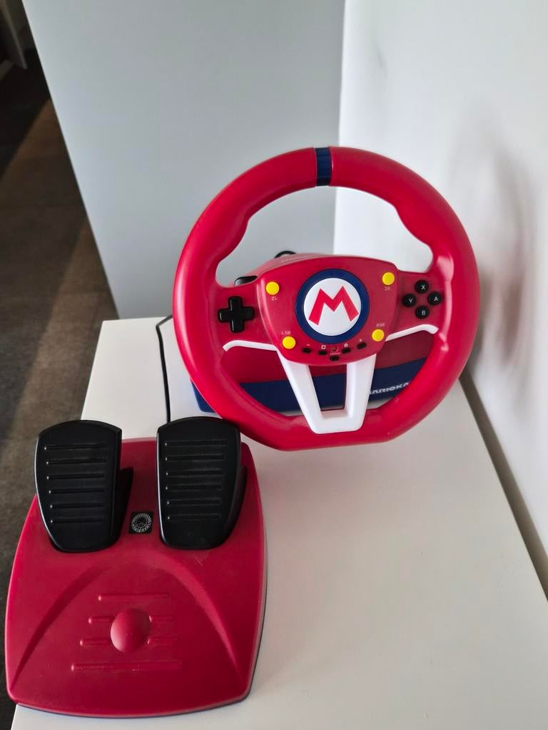 HORI Mario Kart Racing Wheel Pro mini, Ophalen of Verzenden, Zo goed als nieuw