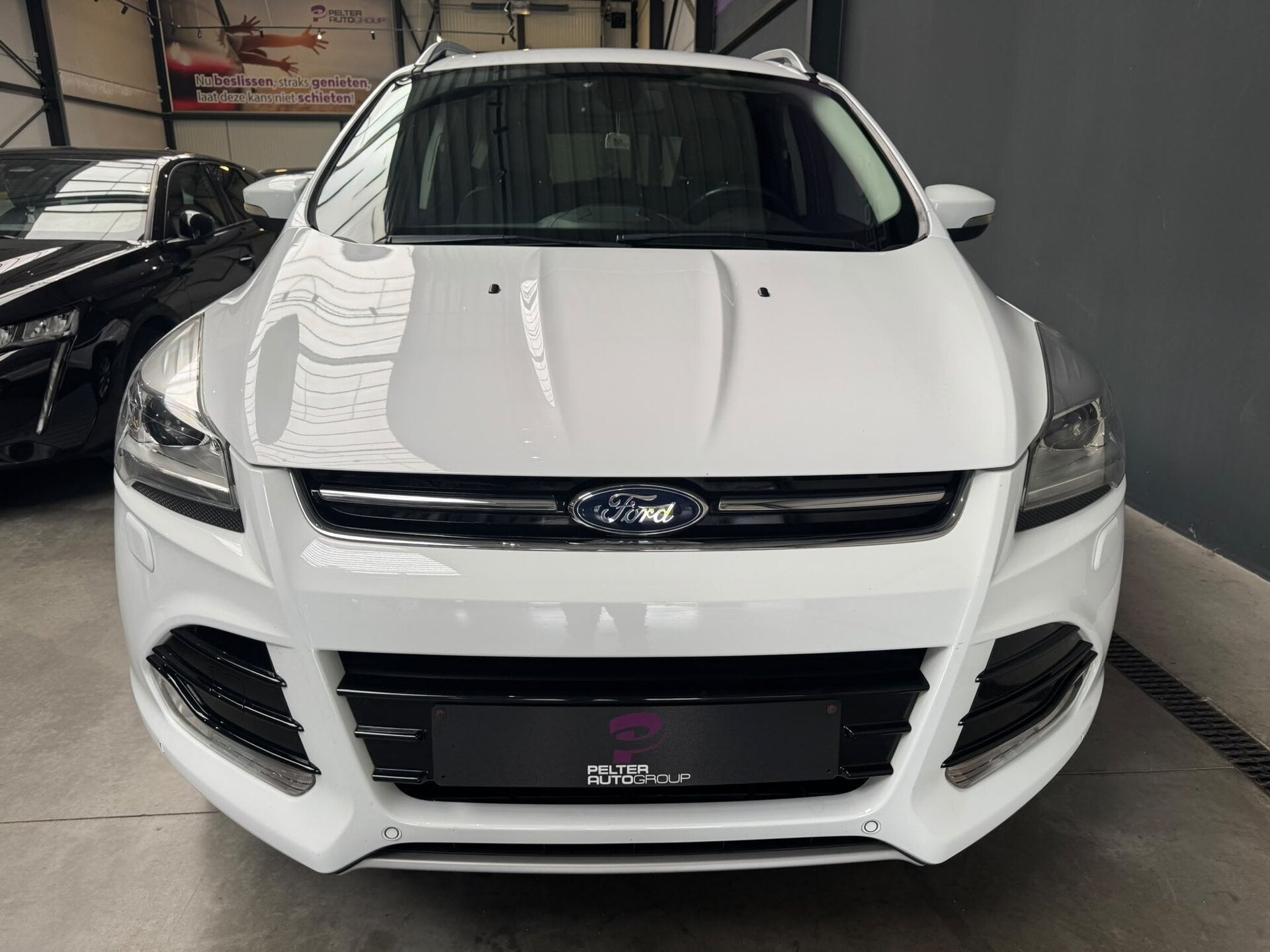 Ford Kuga 2.0 TDCi Titanium Navi Leder 150PK Topstaat!, Autos, Ford, 0 kg, Achat, Euro 6, Noir