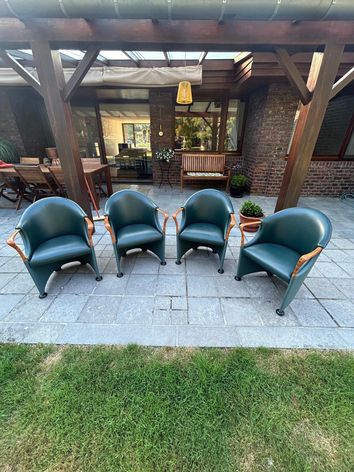 Vintage design zetels italiaans, Ophalen of Verzenden