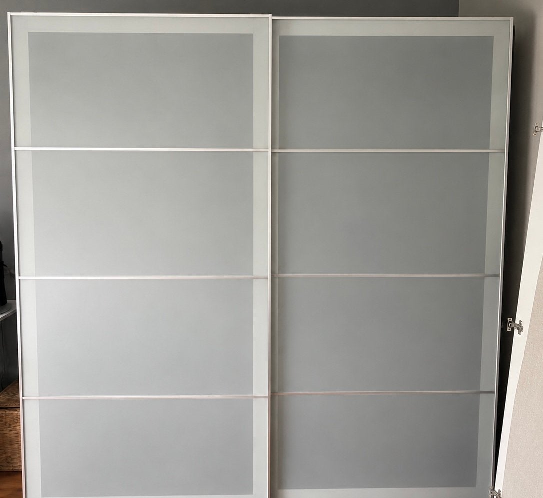 Armoire IKEA PAX, Enlèvement, Comme neuf, Verre, Avec porte(s)