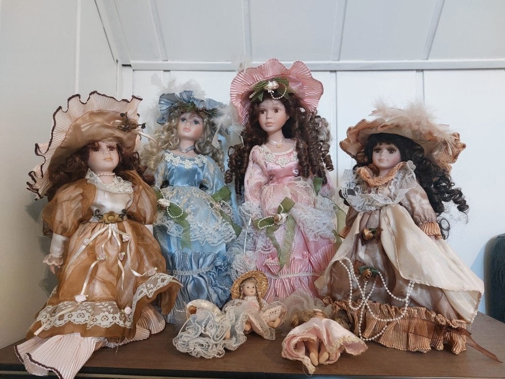 Porseleinen poppen, Antiek en Kunst, Ophalen