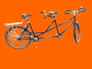 tandem Chamizo, Fietsen en Brommers, Ophalen, Minder dan 10 versnellingen, Gebruikt, Vering