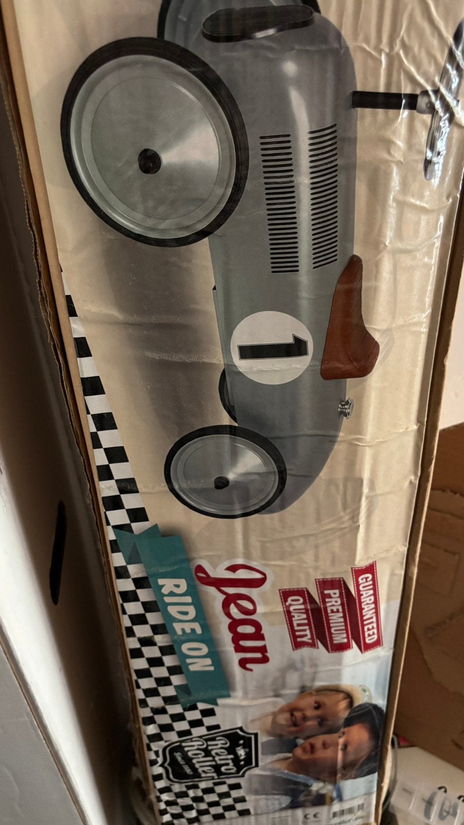 Loopauto Jack in zilver, vanaf 24 maanden, Ophalen, Nieuw, Loopfiets