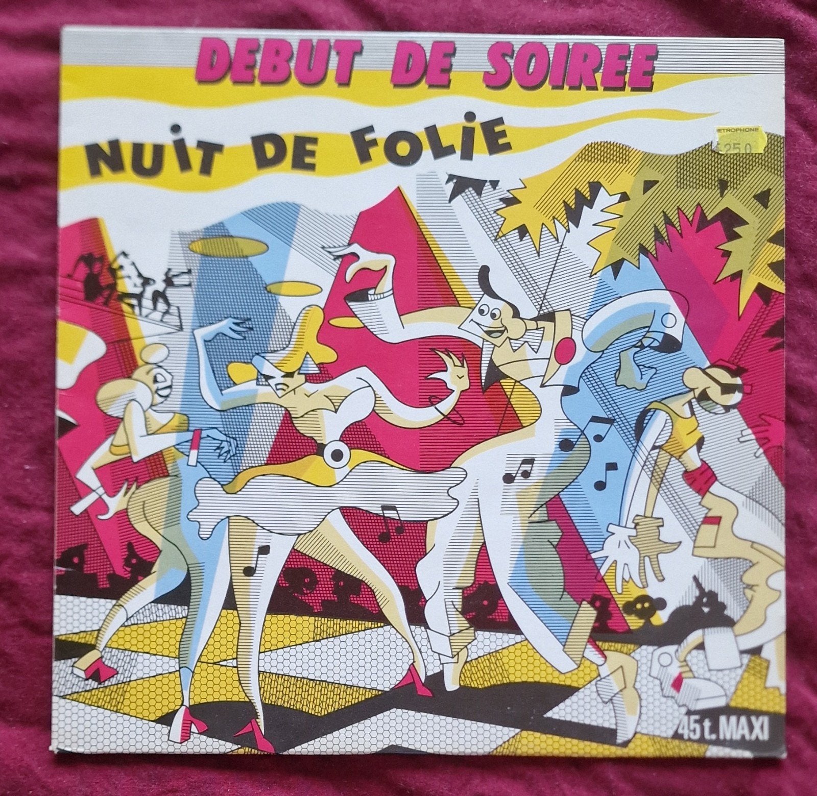 DEBUT DE SOIRÉE 45T MAXI Nuit de Folie, Enlèvement ou Envoi