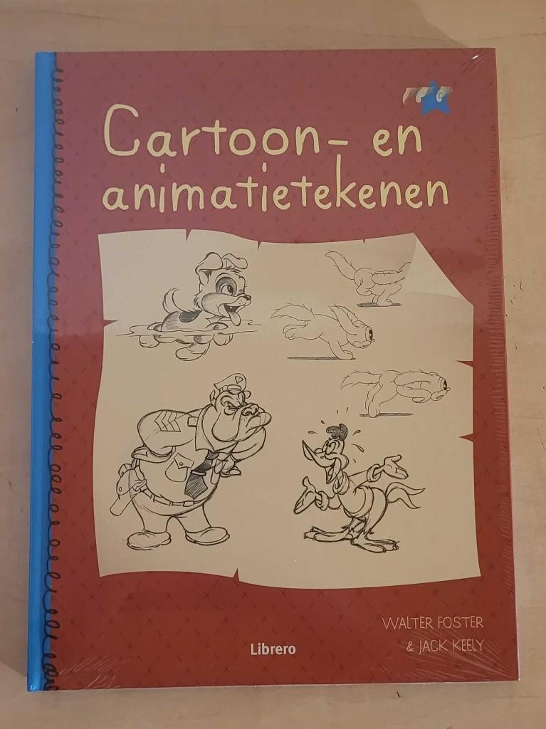 Tekenboek: Cartoon en animatie, Ophalen of Verzenden, Nieuw, Papier, Schets- of Tekenboek