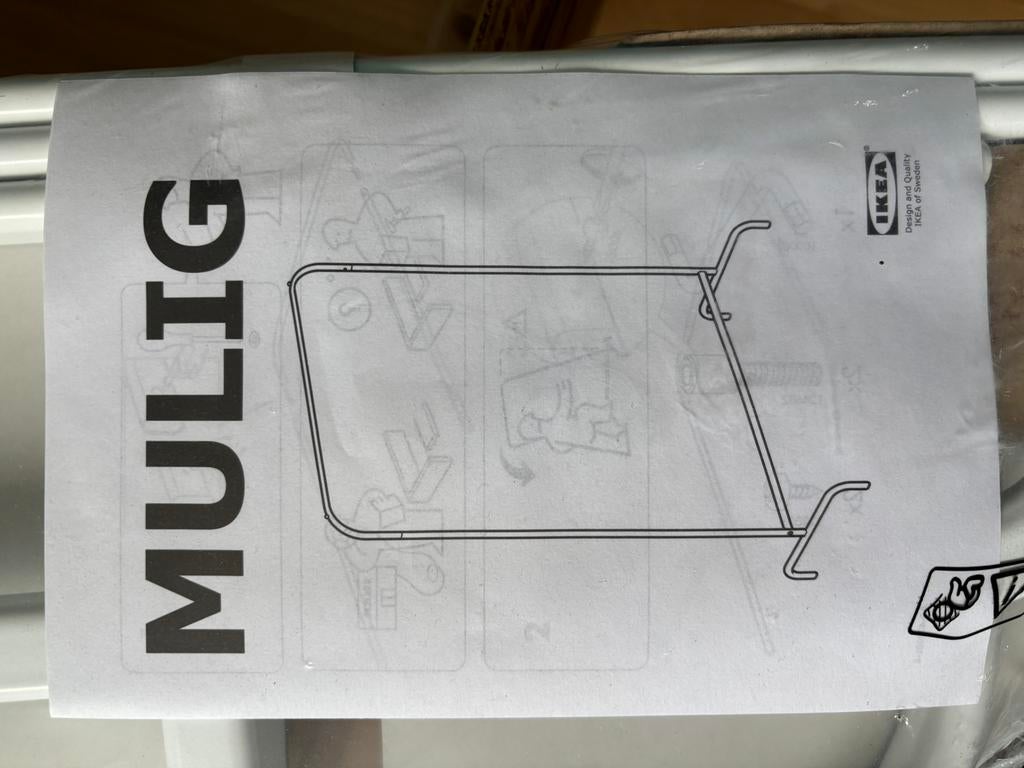 Tringle / penderie neuve IKEA, Ophalen, 100 tot 150 cm, Nieuw, 50 tot 100 cm