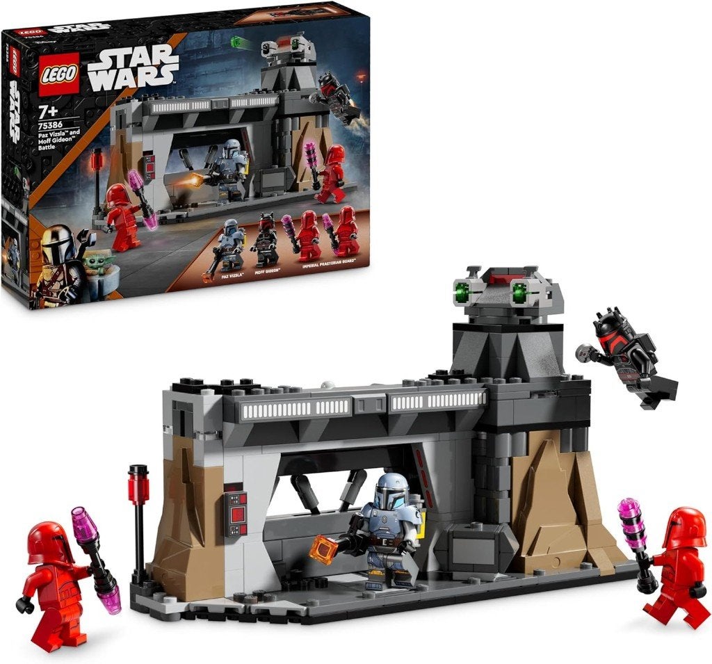 Neuf - Lego Le combat de Paz Vizsla et Moff Gideon (75386), Envoi, Complet, Lego, Ninjago