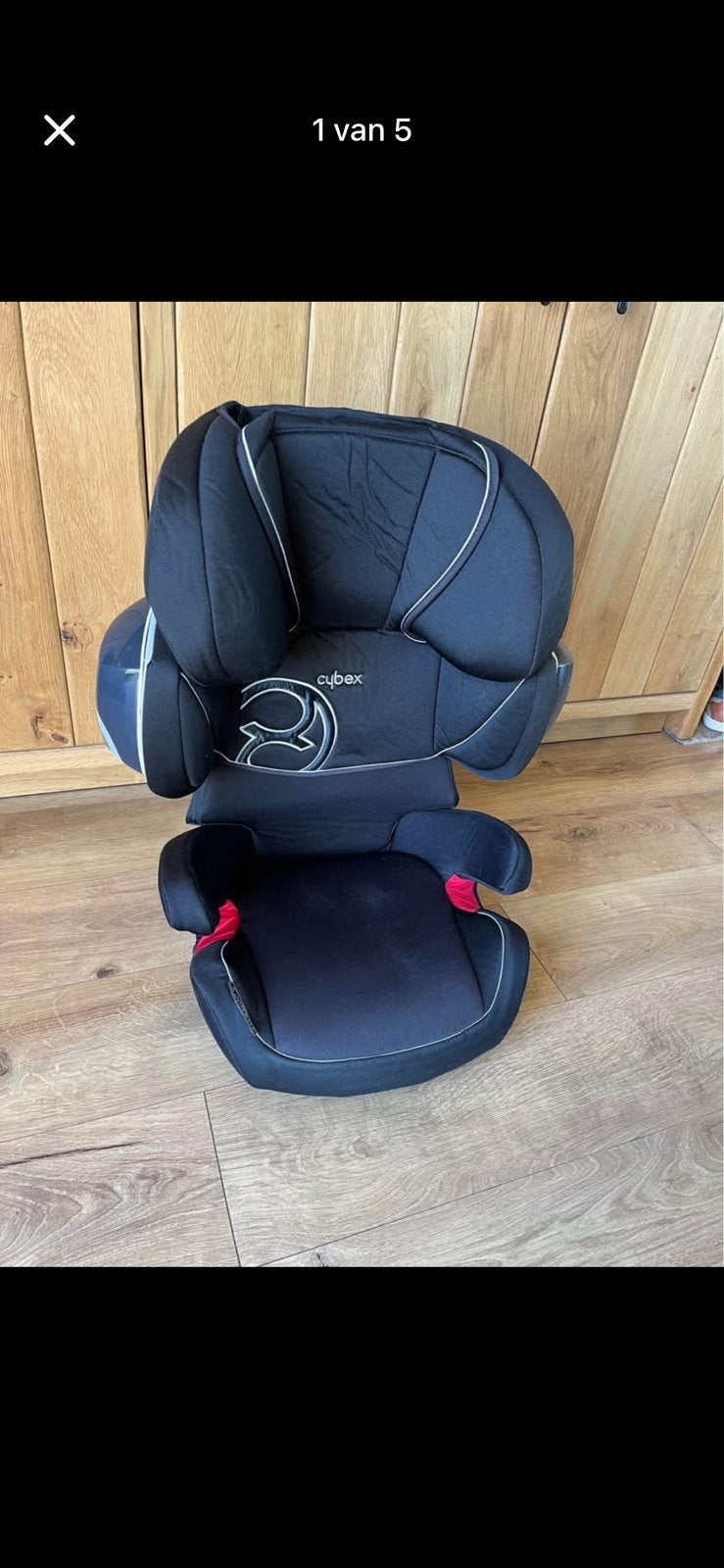 Autostoel cybex kind met isofix, Kinderen en Baby's, Autostoeltjes, Gebruikt, 15 t/m 36 kg, Verstelbare rugleuning, Isofix