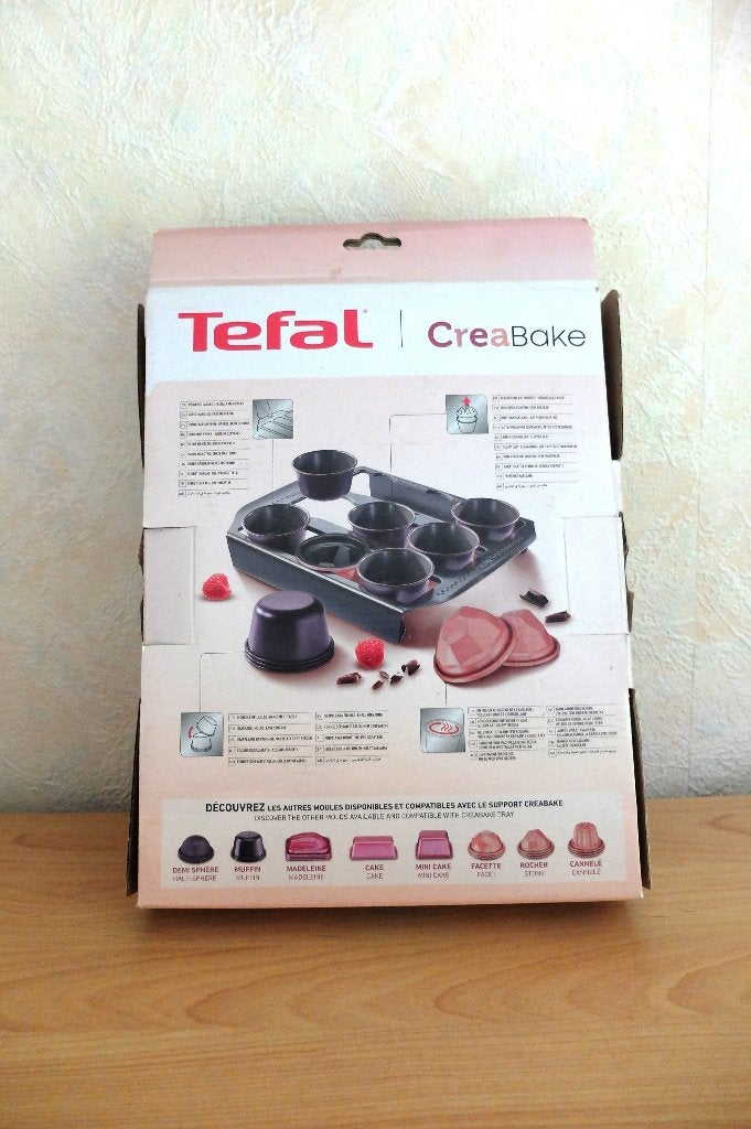 TEFAL moules Créabake neufs, Enlèvement, Neuf, Cupcakes, Moule