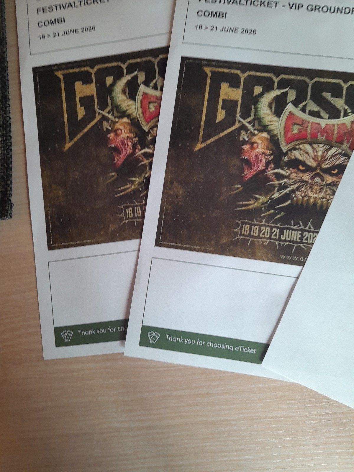 Graspop vip combi