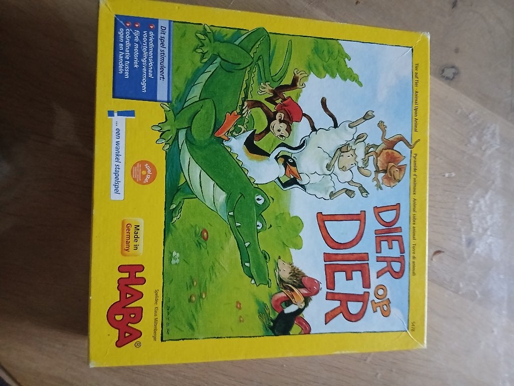 Haba dier op dier, Ophalen, Gebruikt