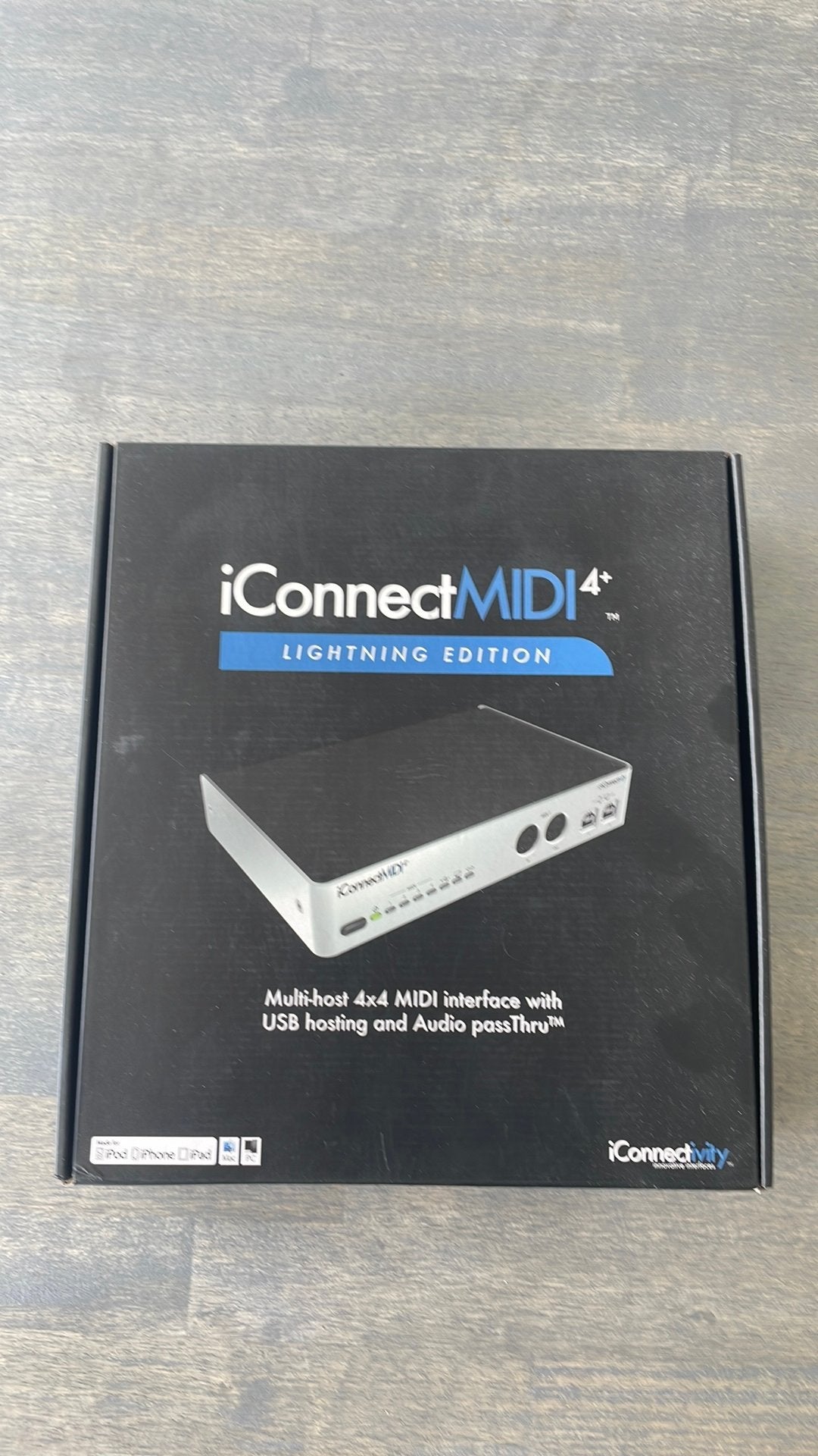 IConnect midi 4+ lightning edition, Musique & Instruments, Équipement Midi, Enlèvement, Neuf