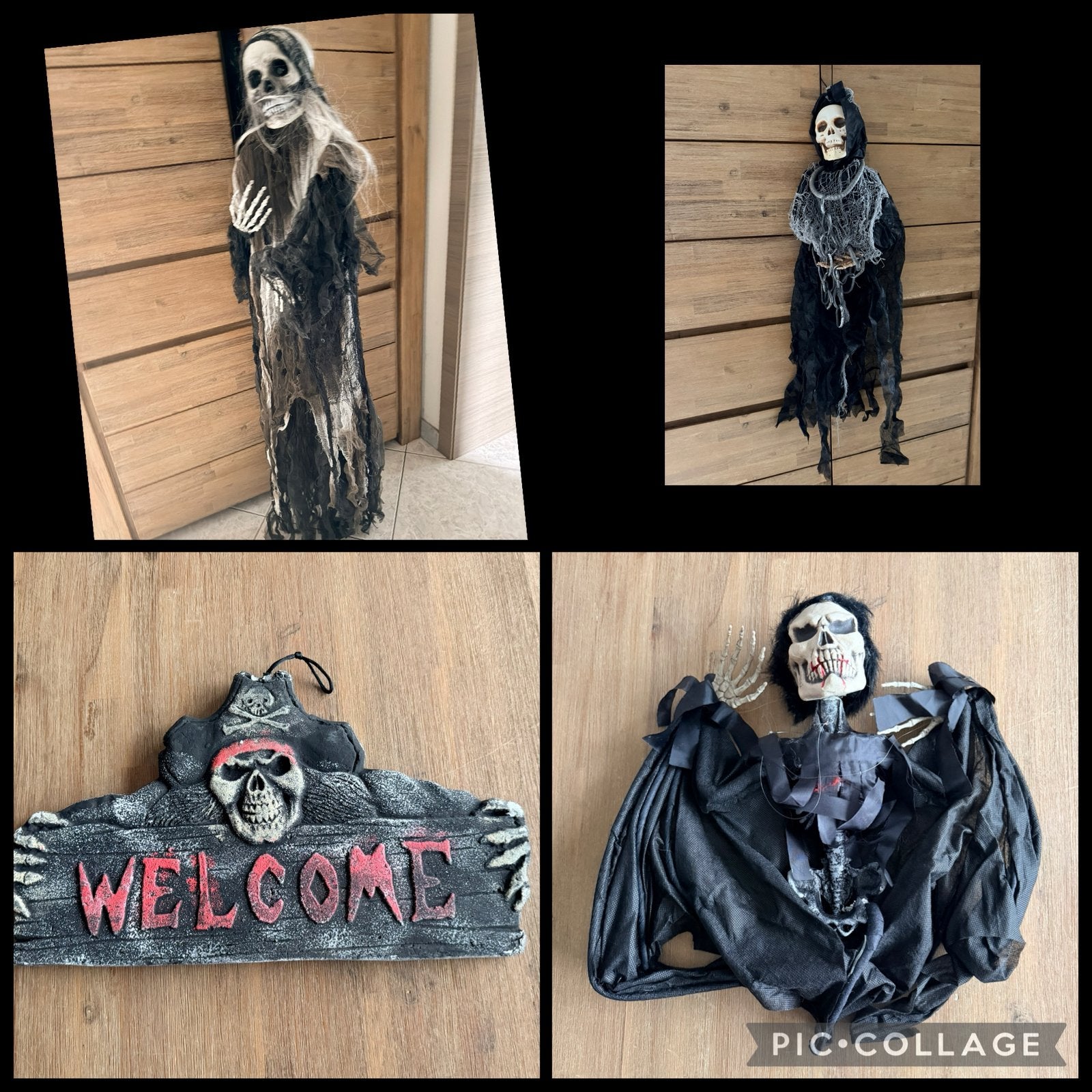 Gereserveerd . Halloween kleren’ hoeden, pruiken , decoratie, Ophalen, Zo goed als nieuw