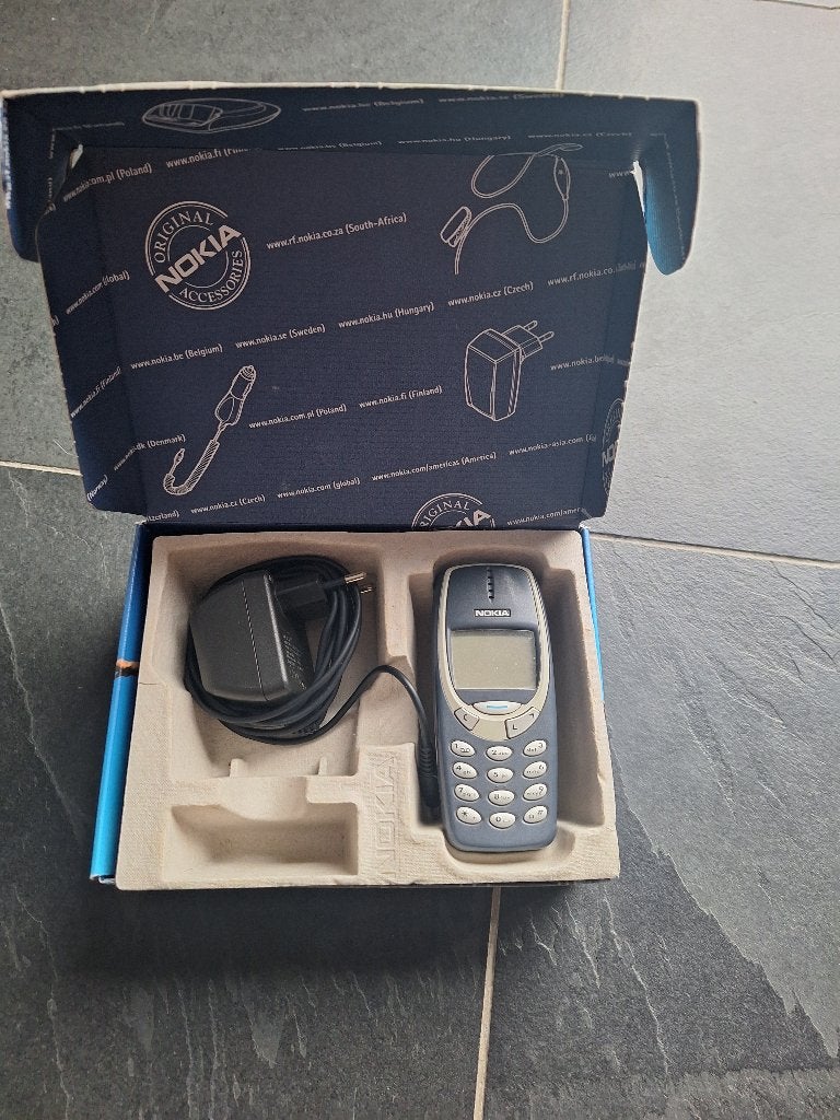 Nokia 3310 gsm, Ophalen, Gebruikt, Blauw, Zonder abonnement