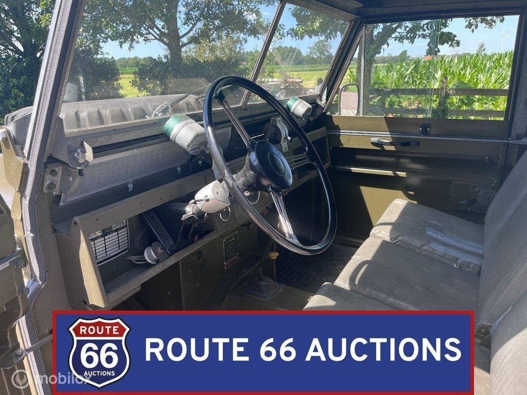 Land Rover 109 Series IIA | 1969 | Route 66 Auctions, Autos, Achat, Land Rover, Entreprise, Boîte manuelle