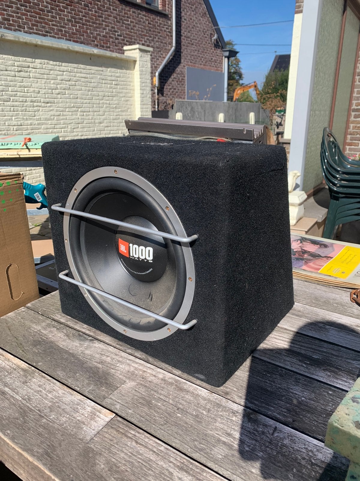 Subwoofer 1kw, Enlèvement, Utilisé