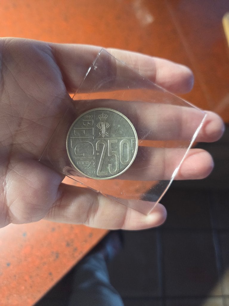 frank zilveren muntstuk, Ophalen, Zilver