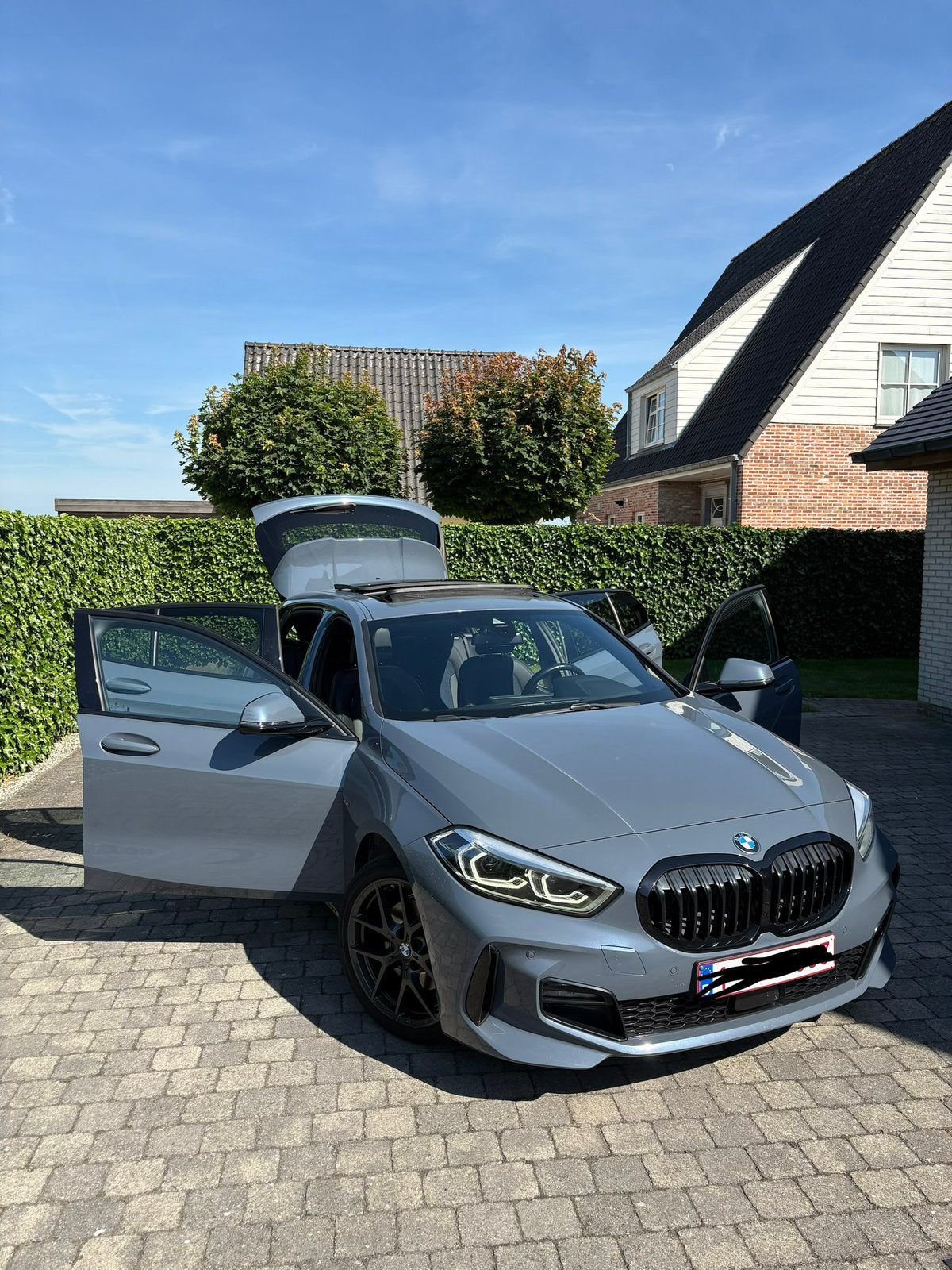 Bmw 116i / M-pakket / Bmw onderhouden / 1j garantie, Auto's, BMW, Voorwielaandrijving, Dealer onderhouden, 1 Reeks, Leder en Stof