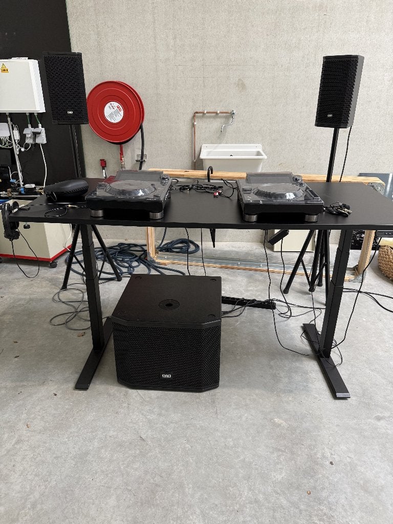 DAD LivePack 1500D Professionele PA-set – 1500W – Compleet, Ophalen, 150 watt of meer, Subwoofer