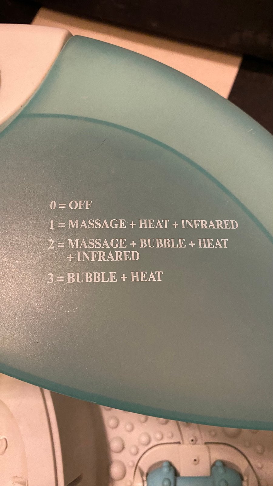 Appareil de massage bain de pied, Sports & Fitness, Enlèvement, Comme neuf, Appareil