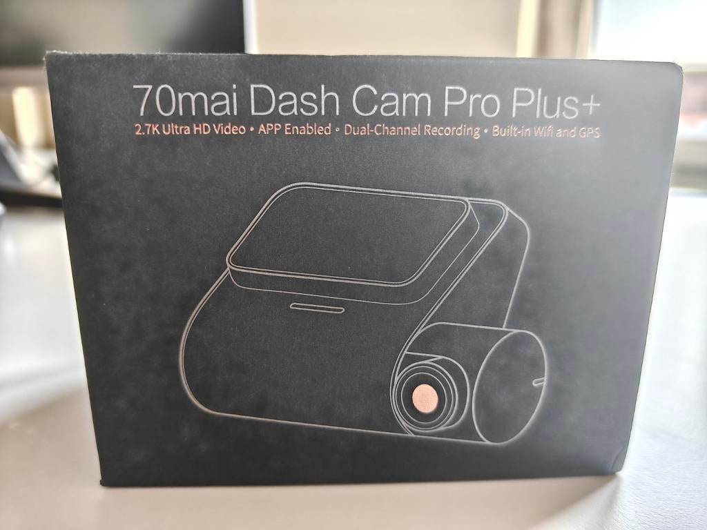 70mai Dashcam Pro Plus+ 2.7k ultra HD/Dual-channel/wifi/GPS, Ophalen of Verzenden